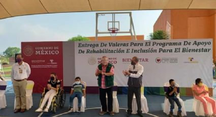 Bienestar entrega valeras para el apoyo de rehabilitación e Inclusión