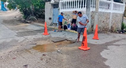 Repara la Capama más de 30 fugas de agua potable y drenaje