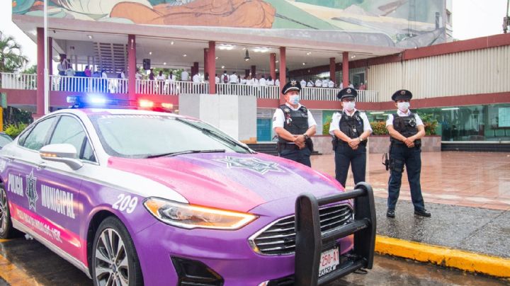 Con patrulla violeta combaten la violencia de género en Poza Rica