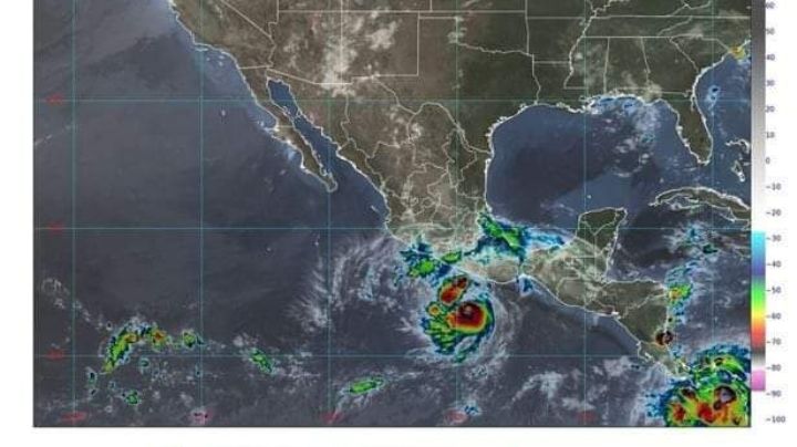 Huracán "Bonnie": Lluvias fuertes y torrenciales se pronostican para este día