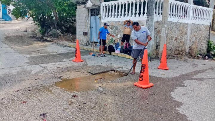 Repara la Capama más de 30 fugas de agua potable y drenaje