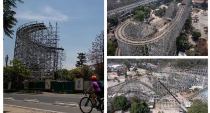 ¡El fin de una era! Desinstalan por completo la Feria de Chapultepec (FOTO)