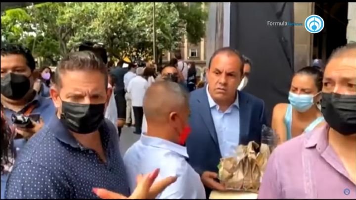 (VIDEO) Cuauhtémoc Blanco: Mamá lo "amonesta" por salirse de un evento con niños de primaria