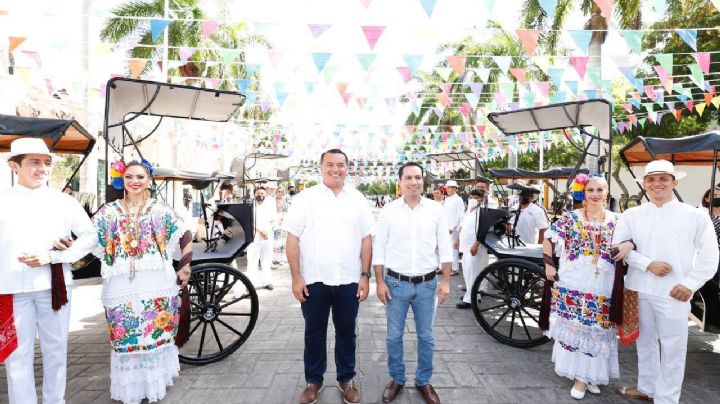 Yucatán presenta calesas eléctricas que a partir de ahora brindan recorridos por la ciudad de Mérida