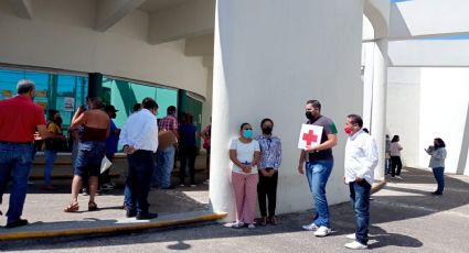 Realizan simulacro de incendio en subdelegación del IMSS Tampico