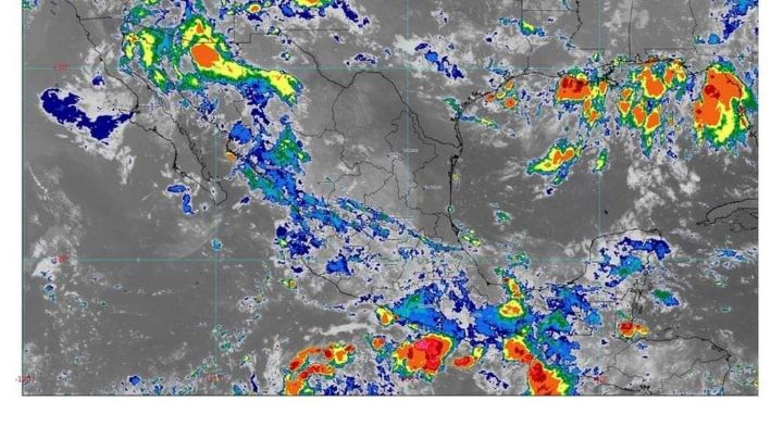 Se pronostican lluvias intensas en Guerrero por zona de baja presión con potencial ciclónico