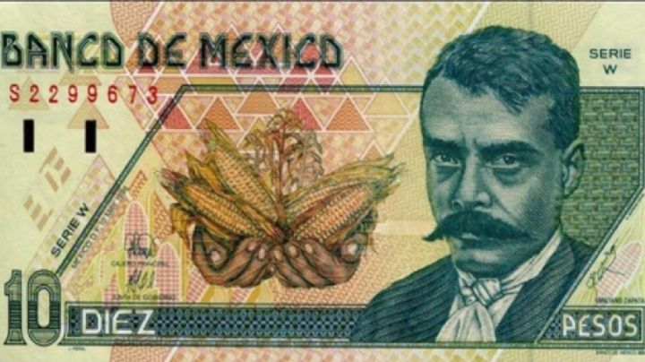 El billete de 10 pesos que había en México y la inédita razón por la que salió de circulación