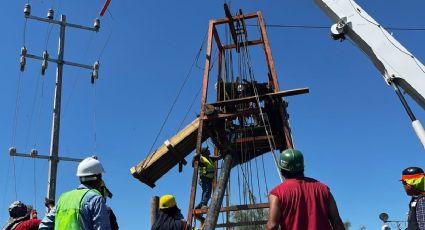 Mineros en Coahuila: Extraen 97% de agua y ya hay condiciones para rescate en pozo