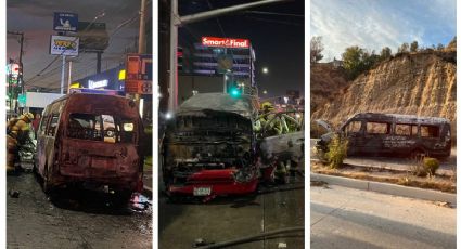 Ola de terror en México: ahora en Baja California civiles armados incendian vehículos