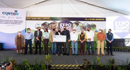 Entregan apoyos a productores del campo de Querétaro