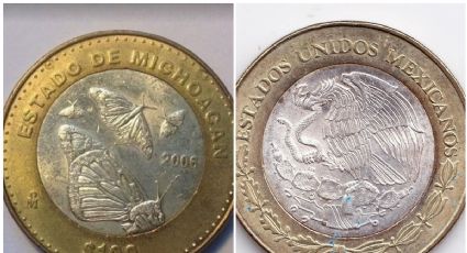 ¡Checa la ‘morralla’! Esta moneda michoacana de 100 pesos te puede hacer ganar hasta 39 mil