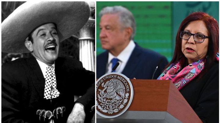 ¿Pedro Infante fingió su muerte? Las peticiones raras a AMLO... que atendió Lety Ramírez