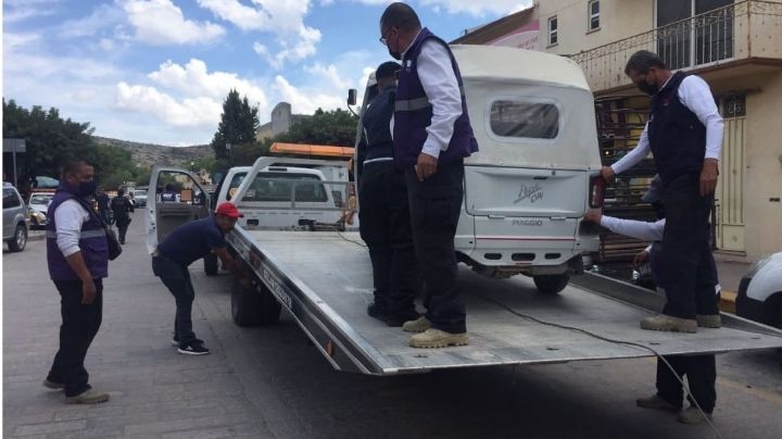 Retiraron unidades de transporte irregular en Pueblo Mágico de Querétaro