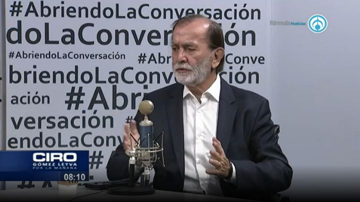 Epigmenio Ibarra con Ciro: 'Quemas del narco no son terrorismo, son propaganda', dice