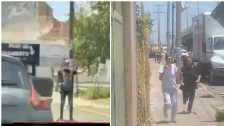 (VIDEO) Violencia sigue en Celaya: reportan balacera en la central de abastos