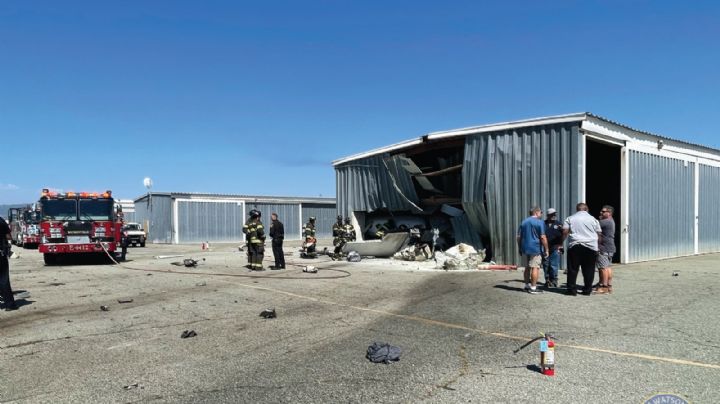 (VIDEO) Avionetas chocan en Aeropuerto de Watsonville, California; hay varios muertos