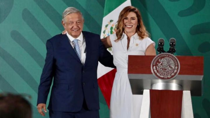 AMLO respalda a gobernadora Marina del Pilar: 'siempre vamos a estar con ella'