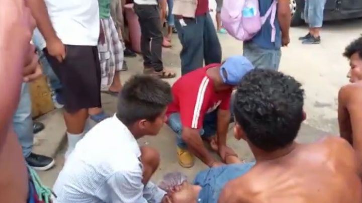 Migrante hondureño sufre accidente al tratar de subir ilegalmente a un tren