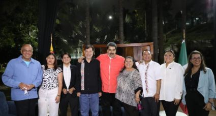 Nicolás Maduro presume visita y 'amistad' de Fernández Noroña