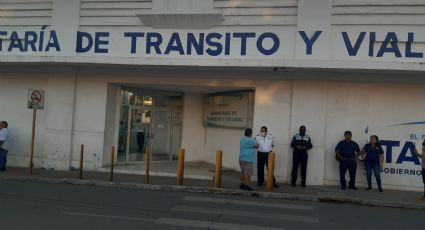 Proceden contra elementos viales que tomaron instalaciones de Tránsito