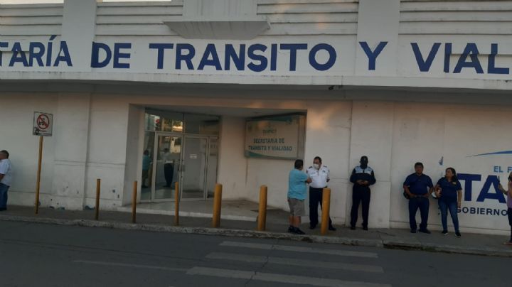 Proceden contra elementos viales que tomaron instalaciones de Tránsito