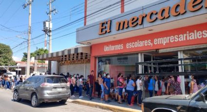 Inicio Clases 2022-2023: Reportan largas filas en tiendas de uniformes escolares