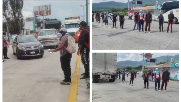 Normalistas bloquean Autopista del Sol: acusan que gobierno evita castigo en caso Ayotzinapa