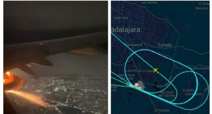 (VIDEO) 'Susto' en Guadalajara: avión aterriza de emergencia por falla en motor