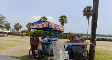 Fueron retirados definitivamente los vendedores ambulantes de la Laguna del Carpintero