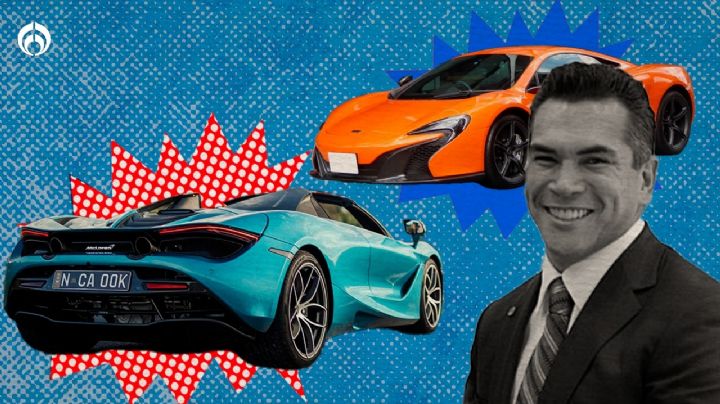 Estos son los dos autos McLaren de 'Alito' Moreno