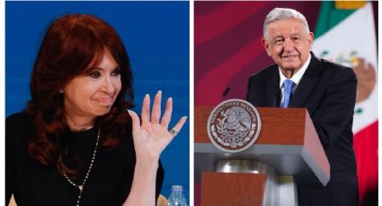 AMLO 'cierra filas' con Cristina Kirchner: acusa 'mano negra' de conservadores