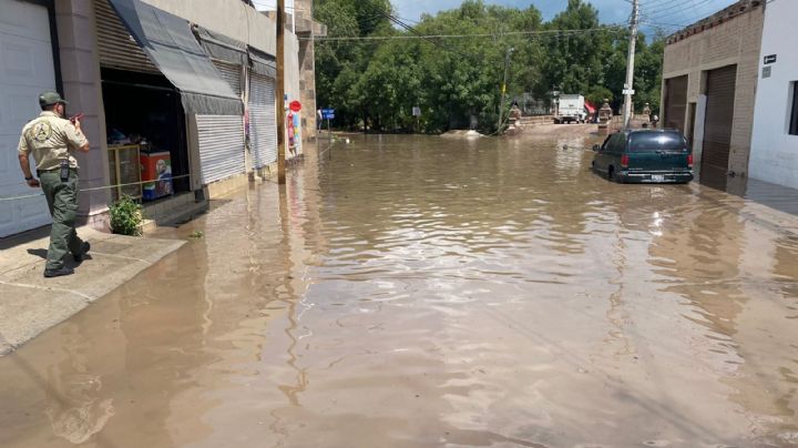 Lluvias provocan inundaciones en el municipio de San Miguel el Alto