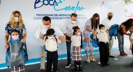 Se pone en marcha el programa “Boca Escolar", ayudando a alumnos y padres con paquete escolar