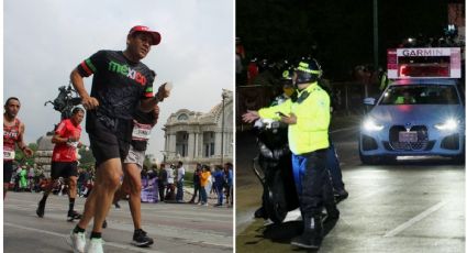 Escándalo en Maratón CDMX: denuncian a hombre que puso alcohol en vasos de deportistas