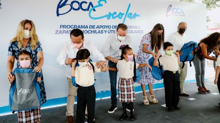 Se pone en marcha el programa “Boca Escolar", ayudando a alumnos y padres con paquete escolar