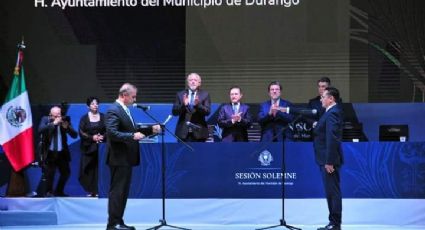 Toño Ochoa, rinde protesta como Presidente municipal de Durango