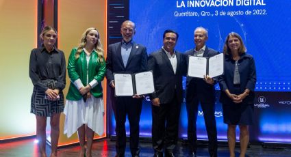 Querétaro y Amazon Web Services firman convenio para la innovación digital