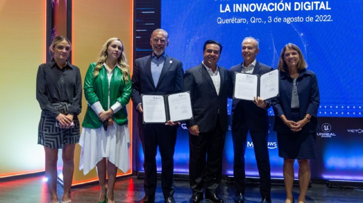 Querétaro y Amazon Web Services firman convenio para la innovación digital