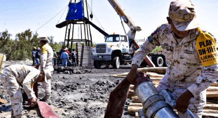 Derrumbe en mina de Coahuila: inundación de 30 metros complica rescate de mineros