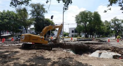 Colector pluvial San Carlos tiene avance de 86%