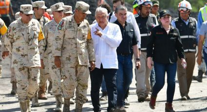 (VIDEOS) AMLO llega a Coahuila: supervisa trabajos de rescate de mineros atrapados