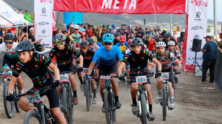 Ciclismo de montaña: compiten en el Cerro del Topo Chico