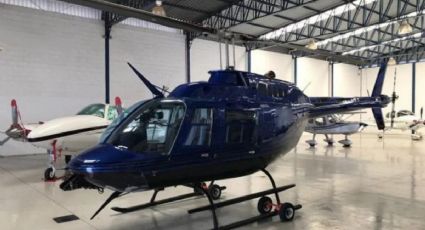 Helicóptero robado del AICM: dueño está secuestrado, denuncia familiar