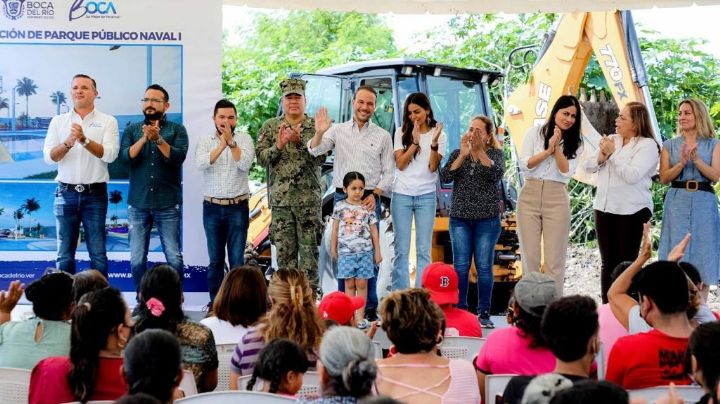 Construcción del Parque Naval I compromiso cumplido, Alcalde JM Unánue Abascal