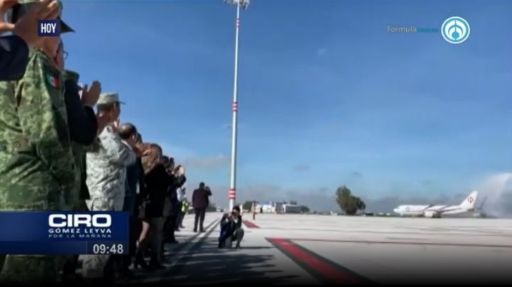 (VIDEO)  AIFA está de fiesta: Recibe primer vuelo de carga procedente de Tijuana