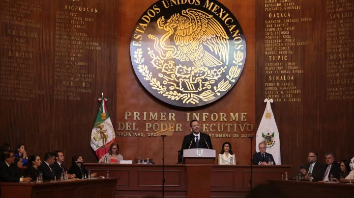 Informe de gobierno: Gobernador de Querétaro, a un año de su administración, presenta los avances