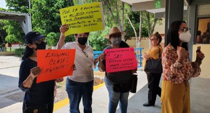 Regreso a Clases: Padres de familia se manifestaron por falta de aires acondicionados