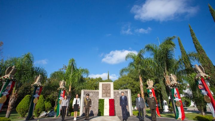 Niños Héroes: En Querétaro se respeta al Ejército; refirió el Gobernador