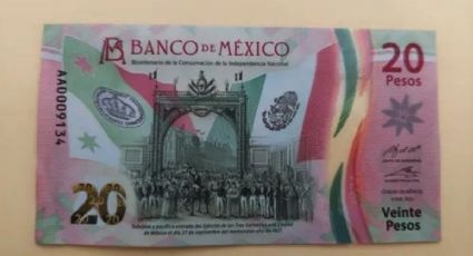 Por esta letra este billete de 20 pesos te puede hacer ganar hasta ¡170 mil!