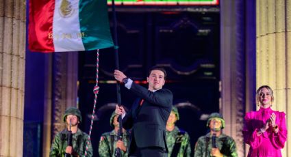 Samuel García da su primer Grito de Independencia en NL